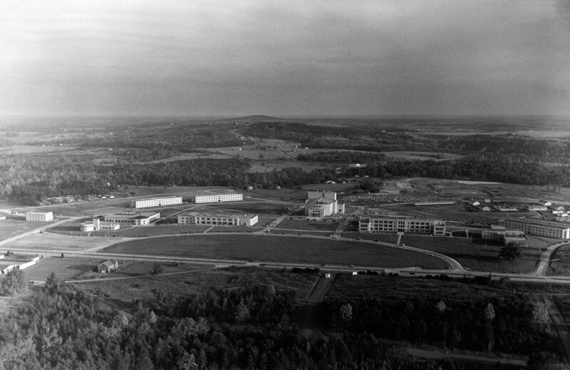 Bob Jones University, Greenville, SC, Aerial View, 1947