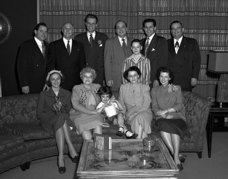 Bob Jones University - Billy Graham, Bob Jones Jr., Strom Thurman, 1950