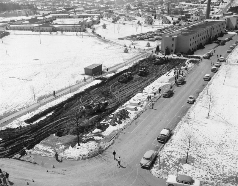 1960 construction Reveal dorm