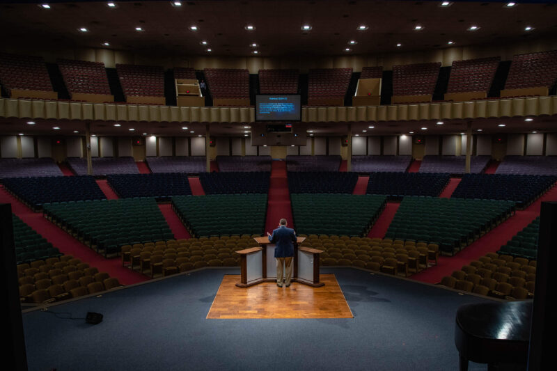 Bob Jones University - Empty FMA during COVID, 2020