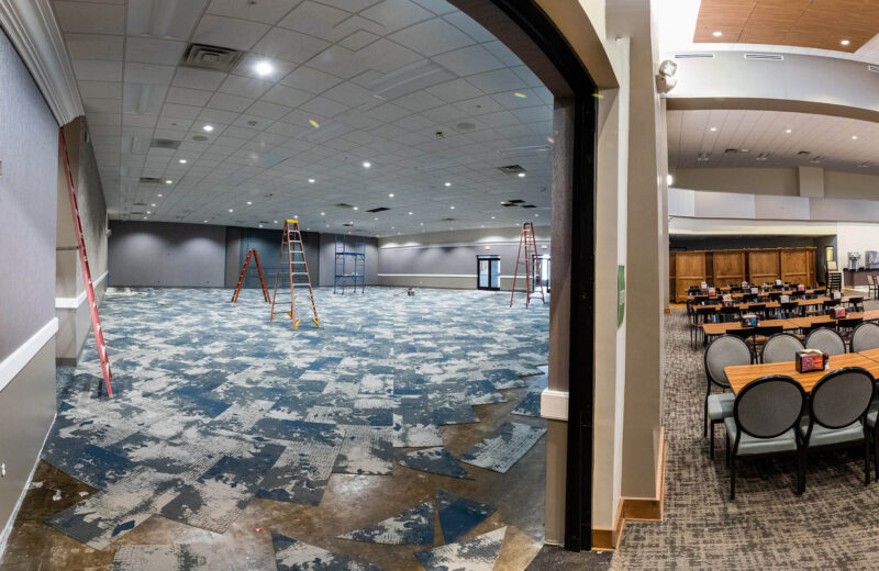 Bob Jones University | Davis Room construction, 2021